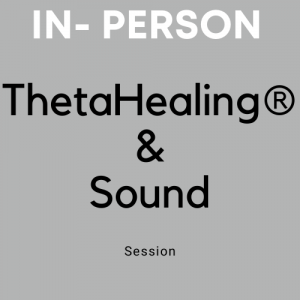 thetahealing and sound bowl in person